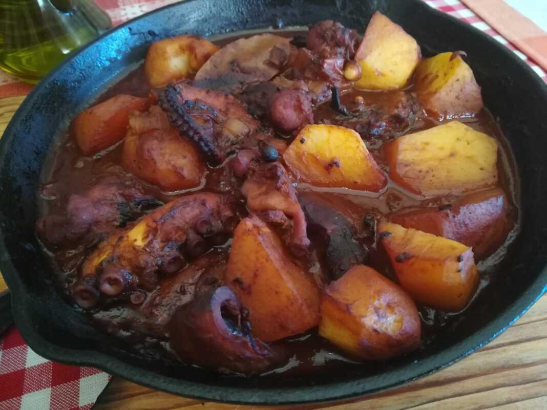 XtapodiPatates1 χταπόδι με πατάτες