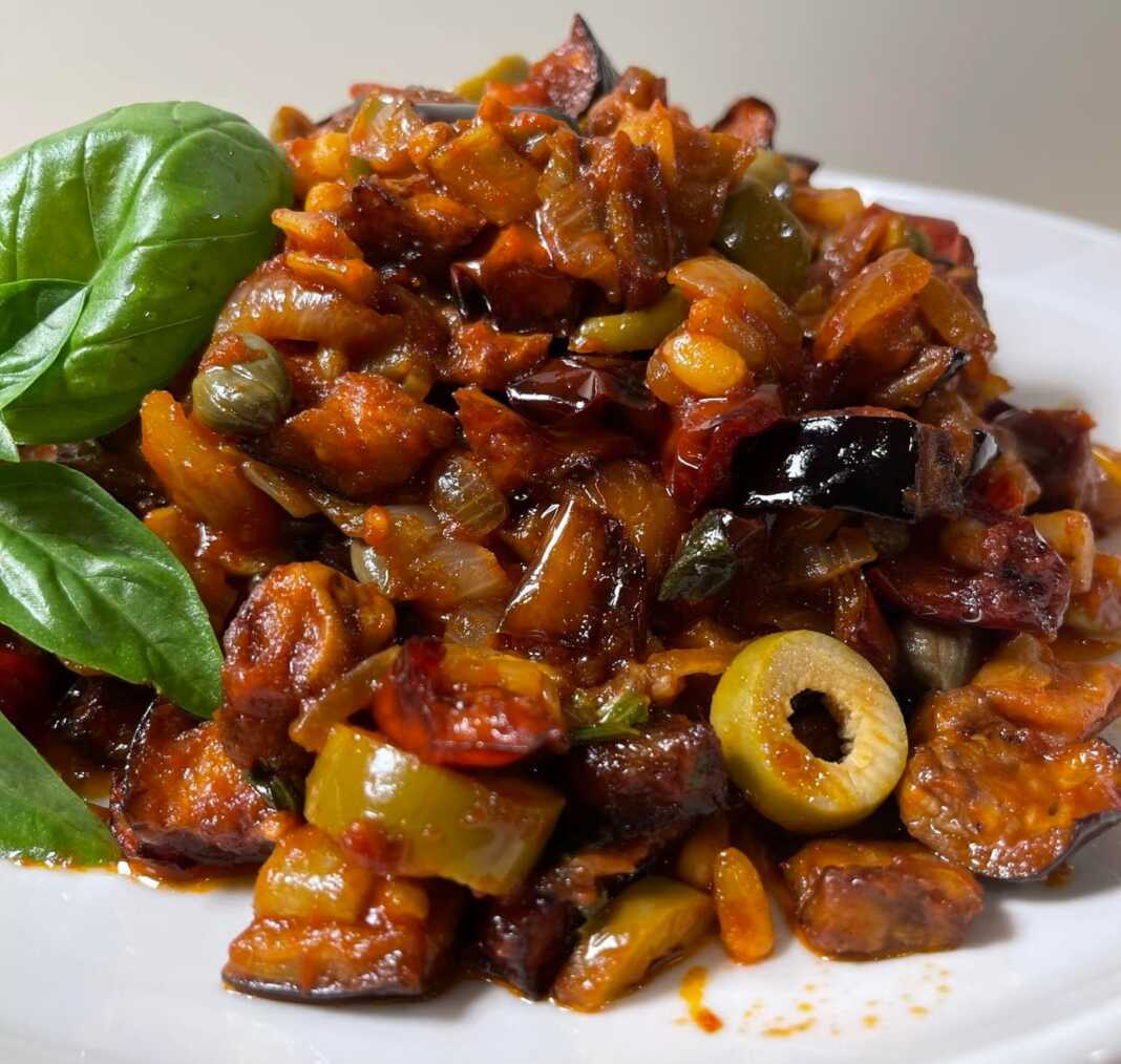 caponata Ιταλική καπονάτα