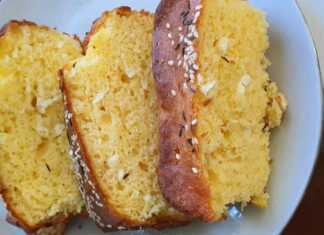 Αλμυρό κέικ καλαμποκιού