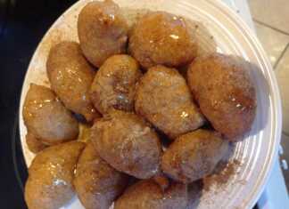 Λουκουμάδες με ολικής αλέσεως αλεύρι και μαστίχα Χίου..