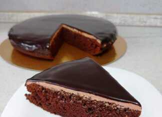 Υπέροχη τούρτα Μαύρη μαγεία…με στιγμιαίο καφέ και κεφίρ.