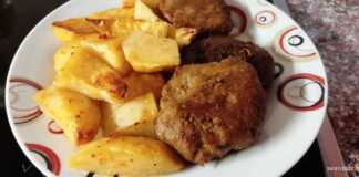 Μπιφτέκια με πατάτες