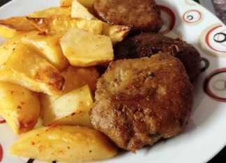 Μπιφτέκια με πατάτες