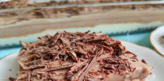 Μπισκοτογλυκό με δυο κρέμες