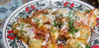 Μπέικον με πατάτες