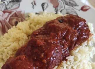 σουτζουκάκια με ρύζι μπασμάτι