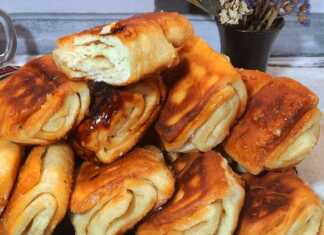 Γλυκές πίτες τυλιχτές