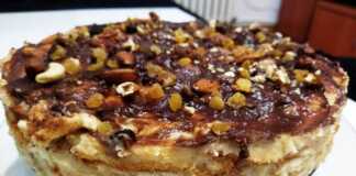 Τούρτα με ξηρούς καρπούς