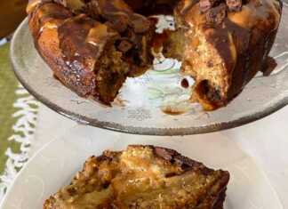 Κέικ μπανόφι καραμέλα και μπισκότα🌷🌷 μπανοφι καραμελα σοκολατα