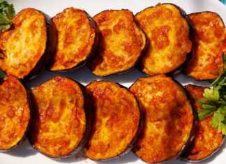 Μελιτζάνες στο φούρνο.