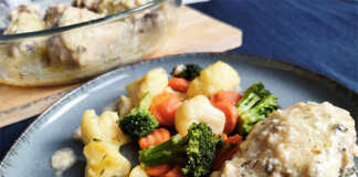 Μπουτάκια κοτόπουλου στο φούρνο με μαγιονέζα και σκόρδο