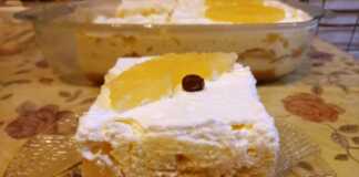 Εύκολο γλυκό ψυγείου με ανανά