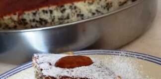 Κέικ γιαουρτιού με τρούφα…εγινε αφρός Κεικ γιαουρτιού με τρούφα