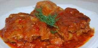 Xοιρινά παϊδάκια κοκκινιστά