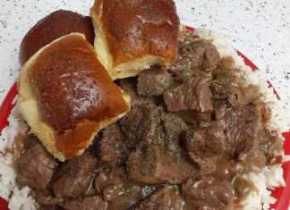 Μοσχαρίσιο κρέας με βούτυρο σκόρδου