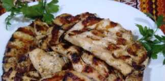 Κοτόπουλο στήθος φιλέτο στη σχάρα