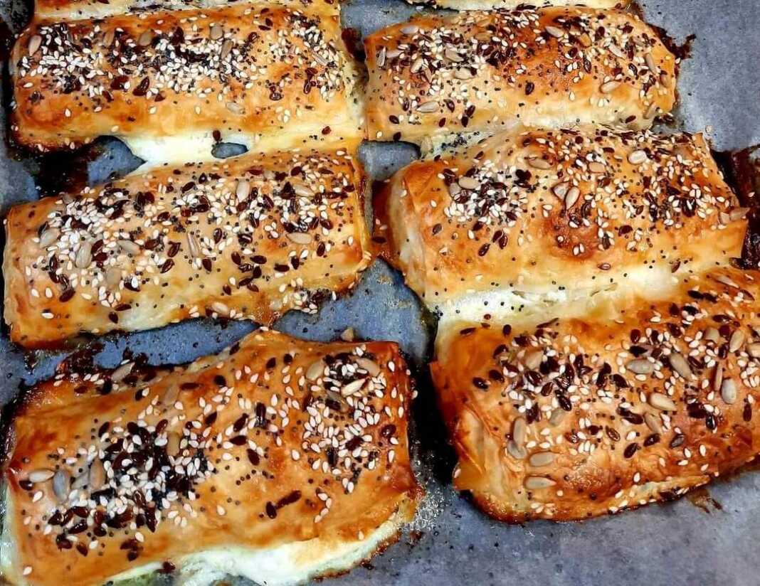 Μίνι Μπουρεκάκια τυριού