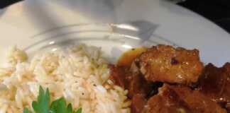 Μοσχάρι λεμονάτο στην κατσαρόλα