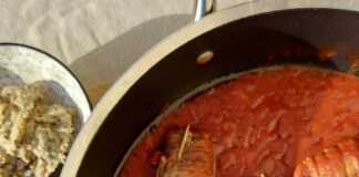 Ρολάκια μοσχάρι με ζαμπόν και κρέμα μελιτζανας