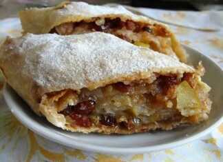 Νόστιμο στρούντελ μήλου στρούντελ μήλου