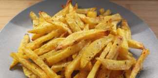 Πατάτες τηγανιτές στο φούρνο