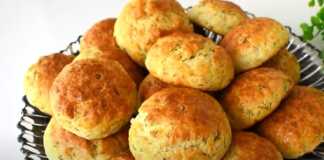 Τυροψωμάκια Γιαουρτιού με άνηθο