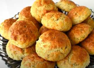 Τυροψωμάκια Γιαουρτιού με άνηθο