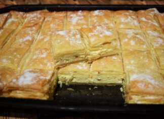 Γλυκιά Γιαουρτο-Τυρόπιτα με σταφίδες