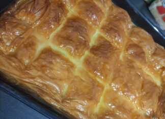 Αυθεντικό Γαλακτομπούρεκο με χρυσαφένιο φύλλο κρούστας