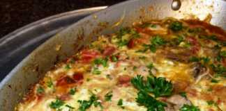 Σαγανάκι αυγών με μπεικον