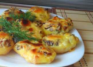 Πατάτες με μανιτάρια