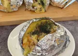 Ψητή πατάτας με μπέικον και τυρί