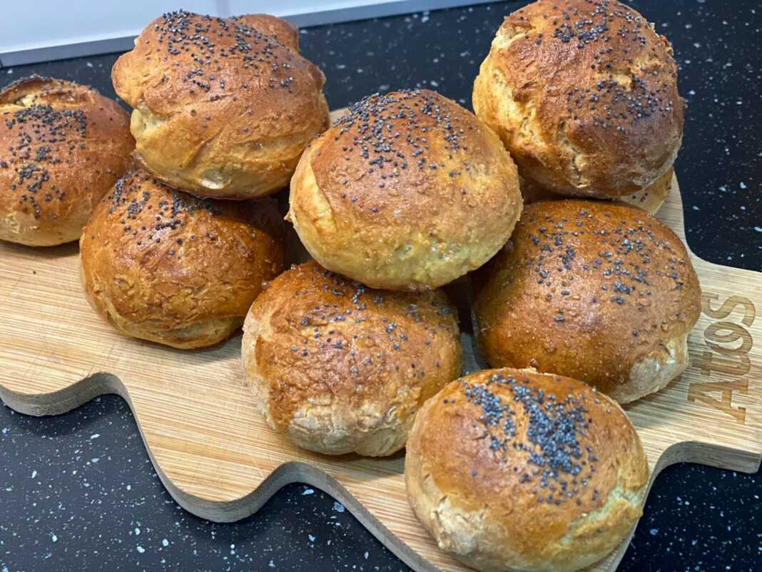 Ψωμακια καλαμποκιού με Σουσάμι ή παπαρουνόσπορο 