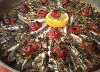 Σαρδέλες Πλακί με Μουστάρδα