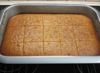 Σάμαλι με γιαούρτι και μαστίχα