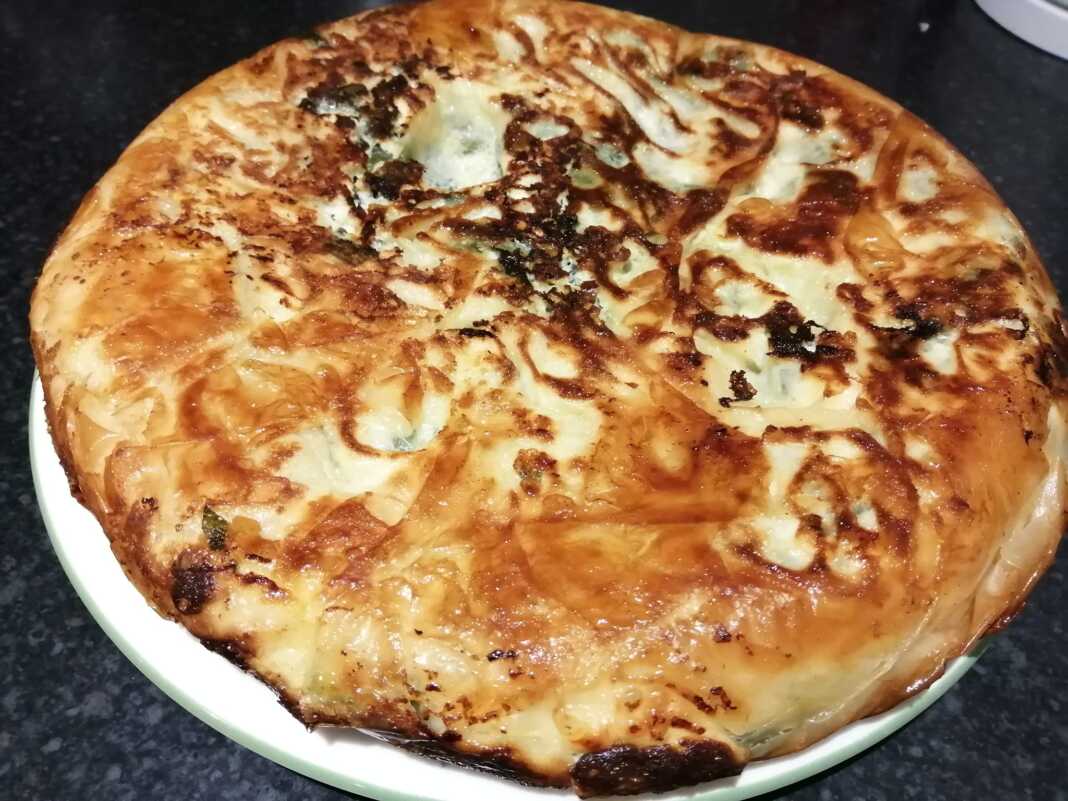 spanakopitaTigani Σπανακοτυρόπιτα στο τηγάνι
