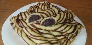 Ριγέ τηγανίτες με ιδιαίτερη γέμιση