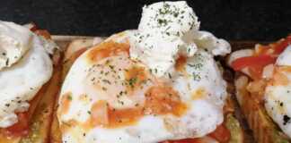 Γρήγορα ζεστά σάντουιτς με πέστο