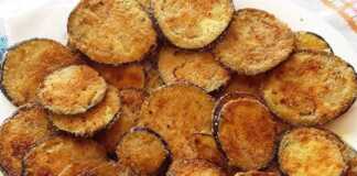 Τηγανητή μελιτζάνα