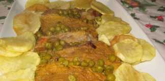 Μοσχάρι φιλέτο με λευκό κρασί 