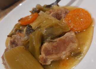 Πρασοσέλινο με χοιρινο