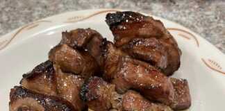 Μαριναρισμένο Μοσχάρι Κεμπαπ