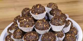 Φοντανάκια Σοκολάτας με Φυστίκι