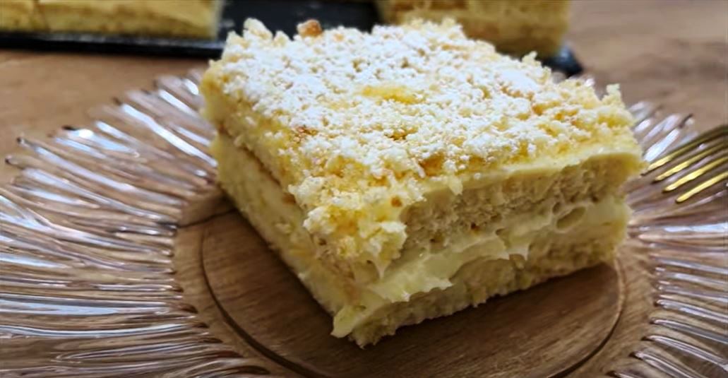 glikoKrema Γεμιστό κεικ με κρεμα πορτοκαλιου