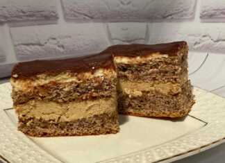 Νόστιμο κέικ για τους λάτρεις του καφέ και των γεύσεων των ξηρών καρπών. Κέικ με κρέμα καφέ και ξηρους καρπούς