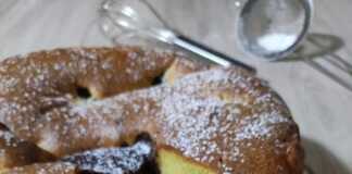 Κέικ με κρέμα και σοκολάτα