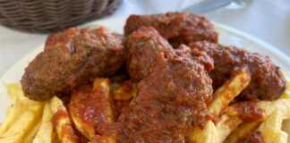 Κεφτεδάκια κοκκινιστά