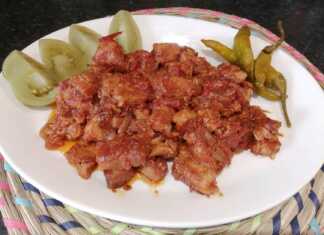 Τηγανιά κοτόπουλο με σάλτσα