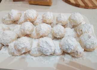 Κουραμπιέδες με ούζο