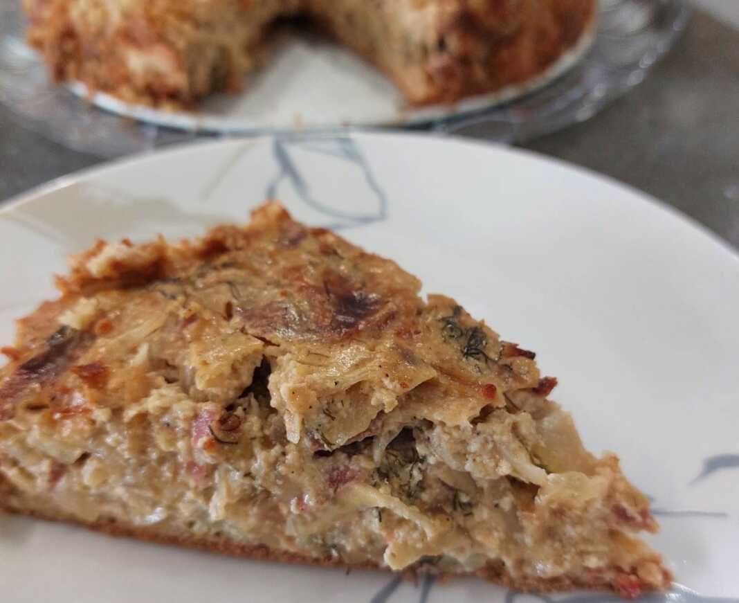 Τάρτα με κρεμμύδια (κρεμμυδοπιτα)